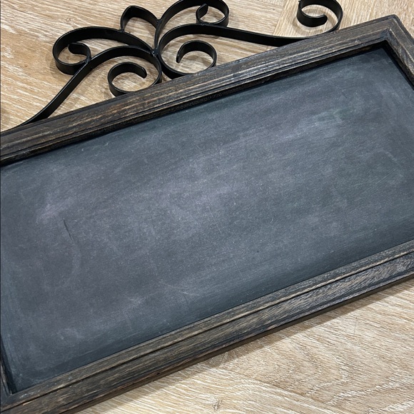 Decorative Black Chalkboard Sign 18x10 - Picture 2 of 4